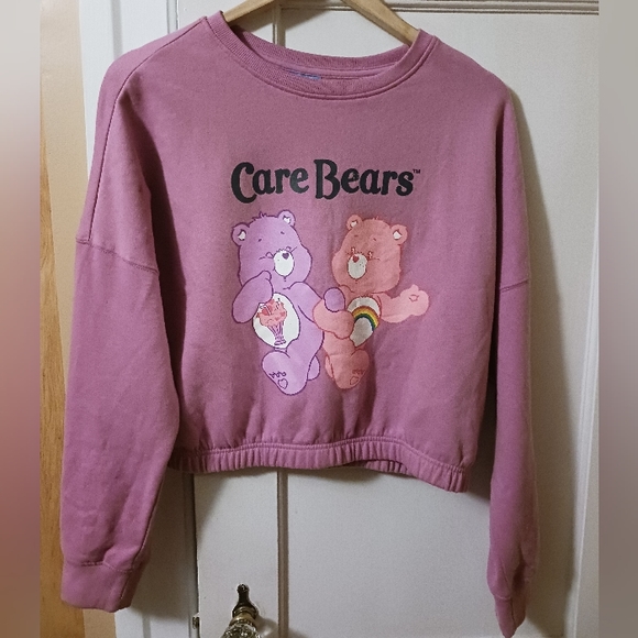 Pink Care Bears Crewneck Sweater- Size Medium - Picture 2 of 5